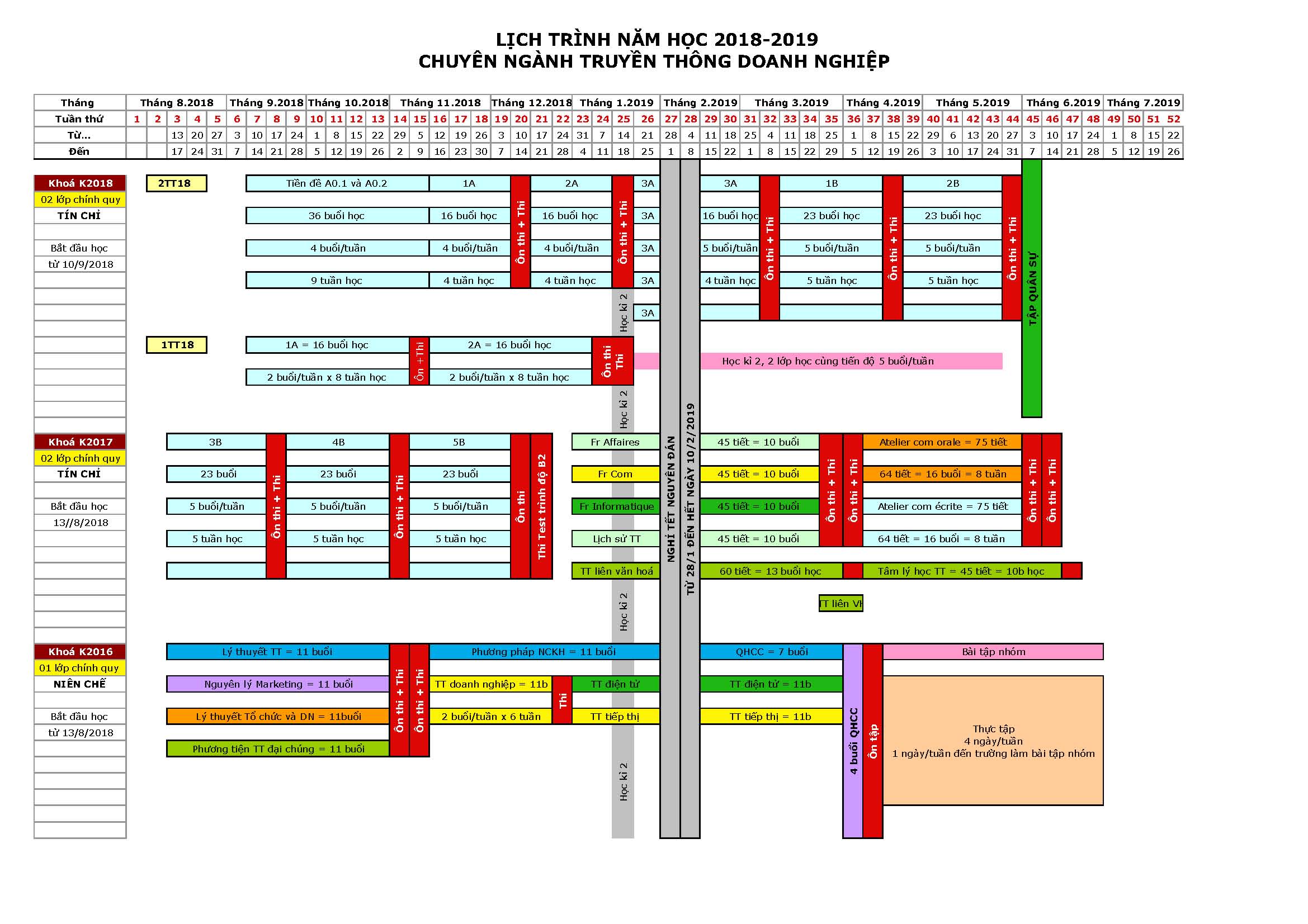 Lich trinh 2018-2019